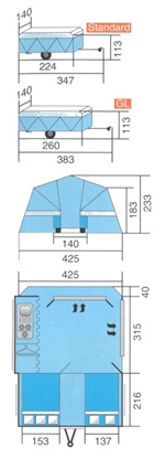 Chantilly plattegrond